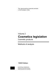 Volume 2 - Cosmetics legislation - Leffingwell & Associates