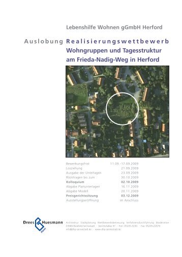 Realisierungswettbewerb Wohngruppen und ... - Dhp-sennestadt.de