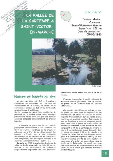 vallee de la gartempe (st victor en marche)