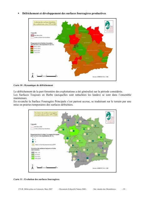 deuxiÃ¨me partie : le site natura 2000 dans son environnement