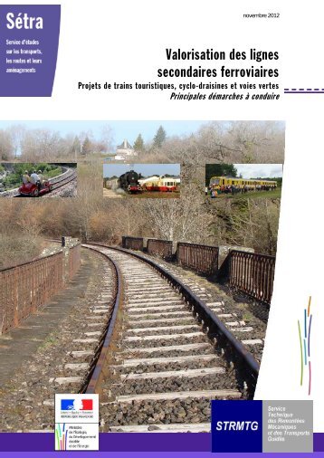 Valorisation des lignes secondaires ferroviaires - strmtg - MinistÃ¨re ...