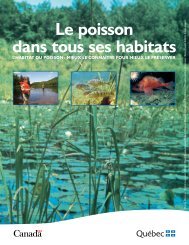 Le poisson dans tous ses habitats - MinistÃ¨re des Ressources ...