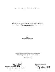 StratÃ©gie de gestion de la faune dÃ©prÃ©datrice en ... - Agri-RÃ©seau