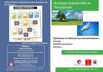 Ecologie industrielle et Territoriale - (CCI) de Montauban