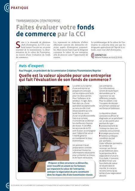 N. 103 Octobre 2012 - (CCI) de Montauban