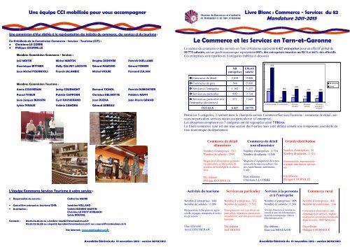 Le Livre Blanc du Commerce - (CCI) de Montauban