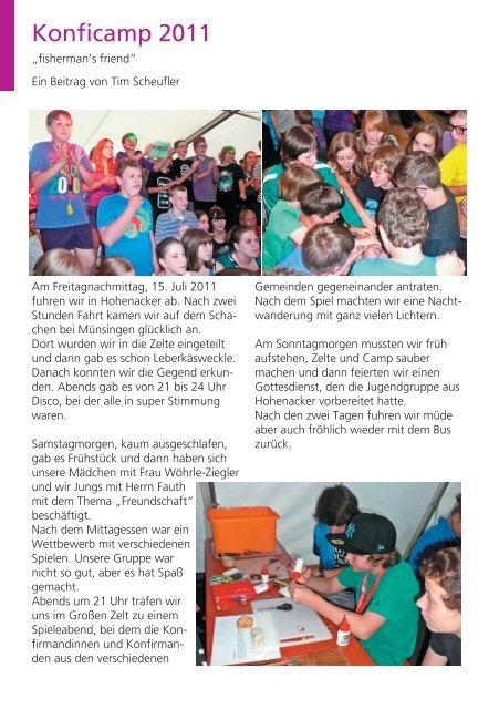 Gemeindebrief Oktober 2011 - Evangelische Kirchengemeinde ...