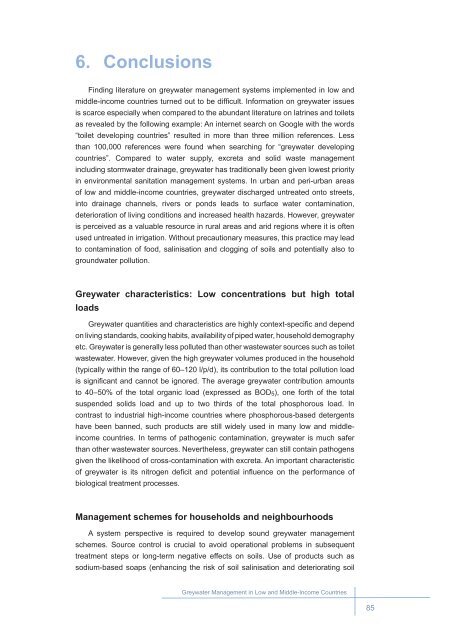 Greywater Management in Low and Middle-Income Countries - SSWM