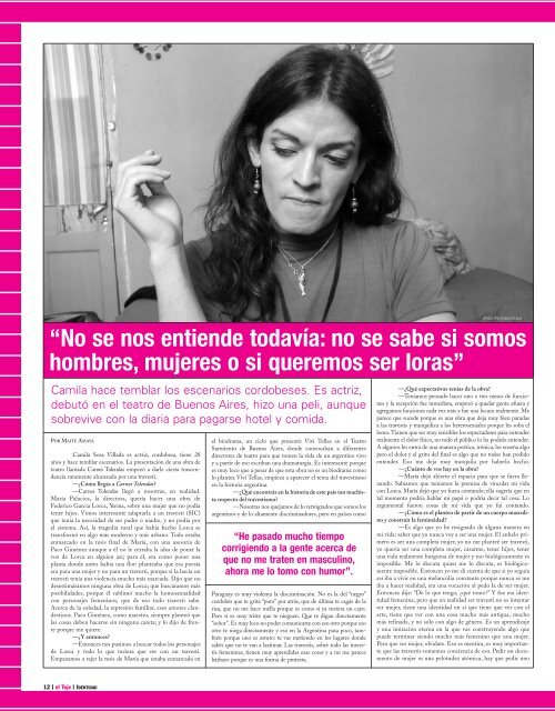 Revista El Teje - Centro Cultural Ricardo Rojas - Universidad de ...