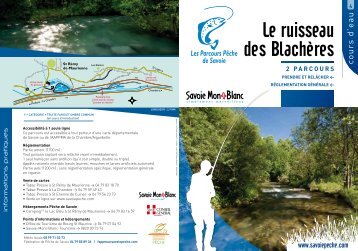 Le ruisseau des Blachères - Pêche en Savoie
