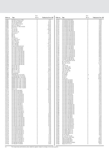 Price List 2011 - Festool Ireland