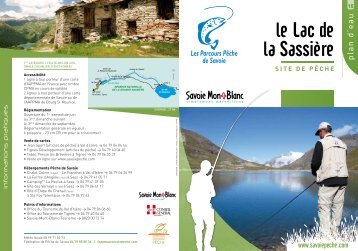 le Lac de la Sassière - Pêche en Savoie