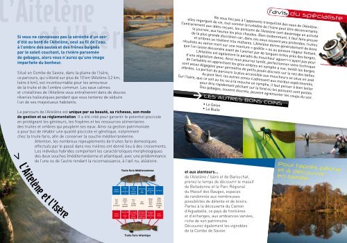 consulter la fiche - Pêche en Savoie