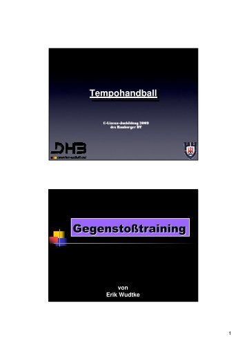 Gegenstoßtraining - fhetworks.