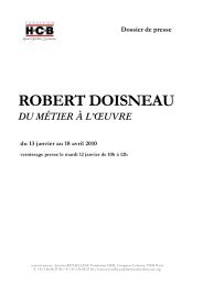 ROBERT DOISNEAU - Fondation Henri Cartier-Bresson