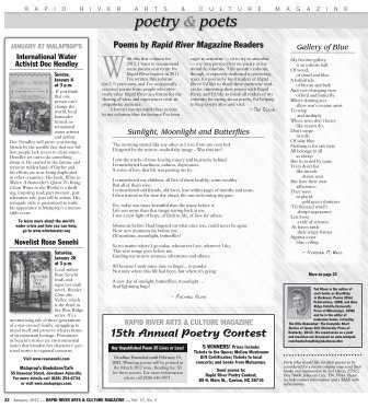 poetry & poets - Rapid River Magazine