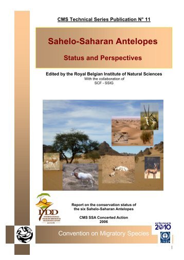 Sahelo-Saharan Antelopes - Royal Belgian Institute of Natural ...