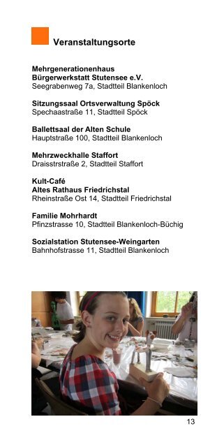 Familienbildungsprogramm Winter 2012/2013 - Stadt Stutensee