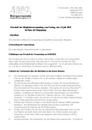 Protokoll der 5. Sitzung am 13.7.2012 (PDF) - Stuttgart-Giebel ...