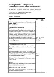 Protokoll des 26. Treffens am 11. Juli 2011 (PDF) - Stuttgart-Giebel ...