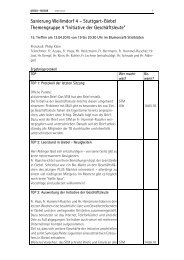 Protokoll des 15. Treffens am 12.04.2010 (PDF) - Stuttgart-Giebel ...