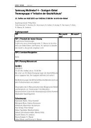 Protokoll des 31. Treffens am 16. Juli 2013 (PDF) - Stuttgart-Giebel