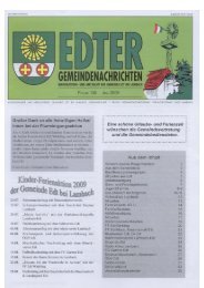 Fit durch den Herbst - Gemeinde Edt bei Lambach - Land ...