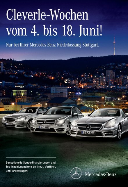 Nur bei Ihrer Mercedes-Benz Niederlassung Stuttgart.