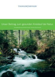 Unser Beitrag zum gesunden Kreislauf der Natur. - Mercedes-Benz ...