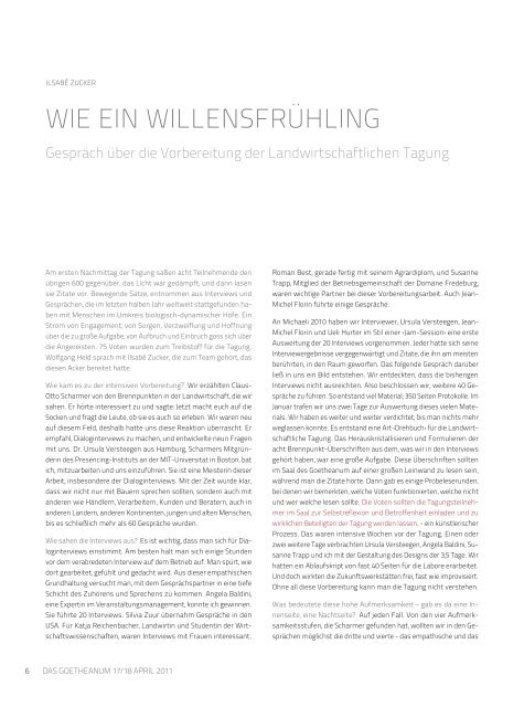 ZukunftsWerkstatt landWirtschaft