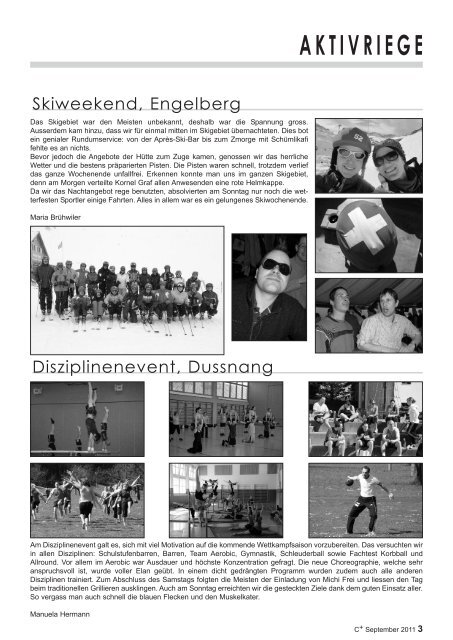 September 2011 - STV Dussnang-Oberwangen