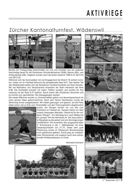 September 2011 - STV Dussnang-Oberwangen