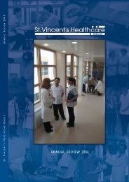 ANNUAL REVIEW 2004 - St Vincent's University Hospital