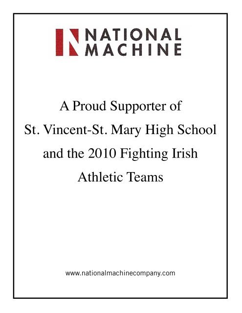 Fighting - St. Vincent-St. Mary High School