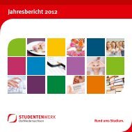 Jahresbericht 2012 - Studentenwerk OstNiedersachsen