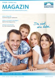 MAGAZIN - Stadtwerke Winsen