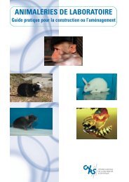 Animaleries de laboratoire - CNRS-SDV - Ethique : Experimentation ...