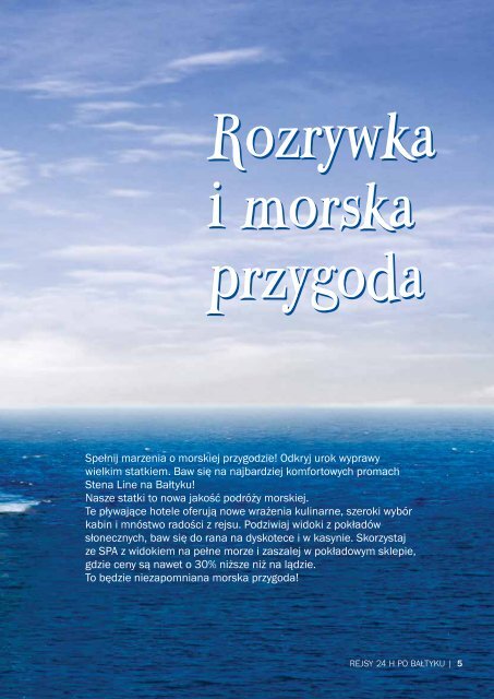 Odkryj SkandynawiÄ - Stena Line