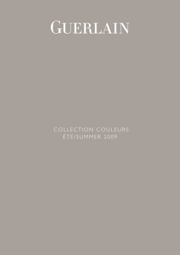 COLLECTION COULEURS ÉTÉ/SUMMER 2009 - Al Tayer Group