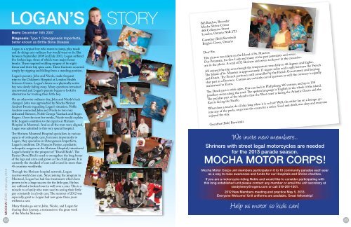 Mocha News - February, 2013 - Mocha Shriners