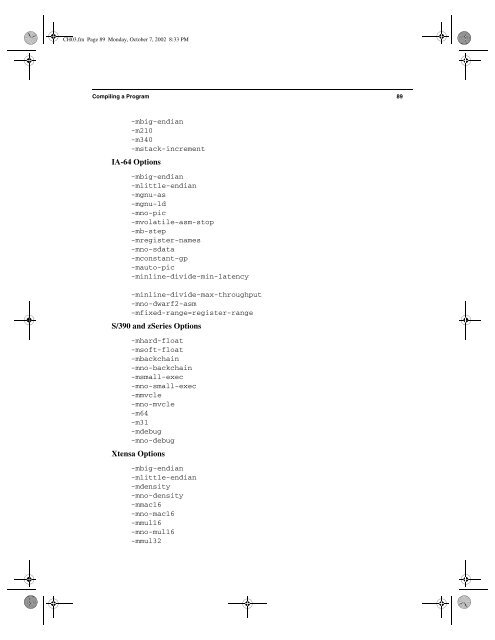 The Linux Development Platform Configuring, Using, and ... - Classes