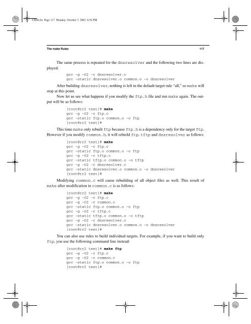 The Linux Development Platform Configuring, Using, and ... - Classes