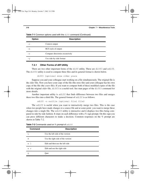 The Linux Development Platform Configuring, Using, and ... - Classes