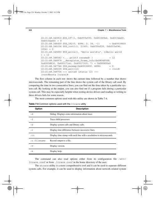 The Linux Development Platform Configuring, Using, and ... - Classes