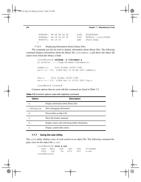 The Linux Development Platform Configuring, Using, and ... - Classes