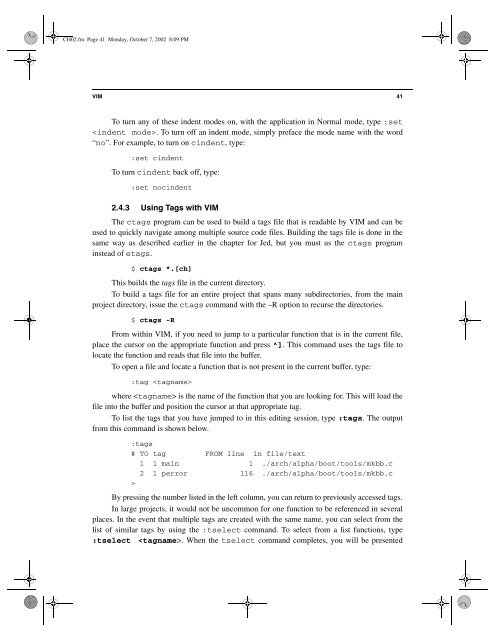 The Linux Development Platform Configuring, Using, and ... - Classes