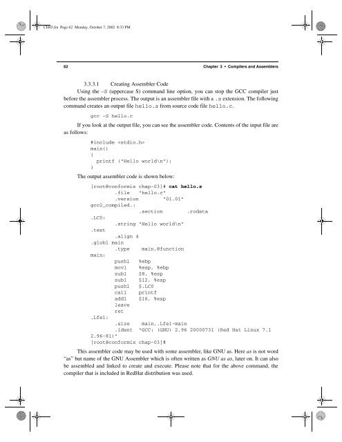 The Linux Development Platform Configuring, Using, and ... - Classes