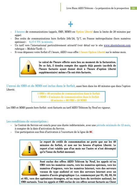 La prÃ©paration de la prospection - Source - Akeo