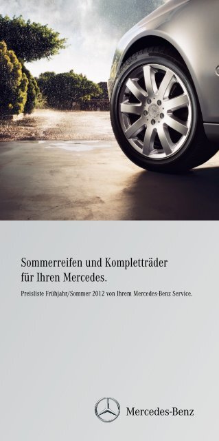 Sommerreifen und KomplettrÃ¤der fÃ¼r Ihren ... - Autohaus Pickel