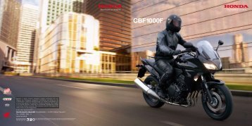 CBF1000F (PDF, 0.9 MB) - Honda